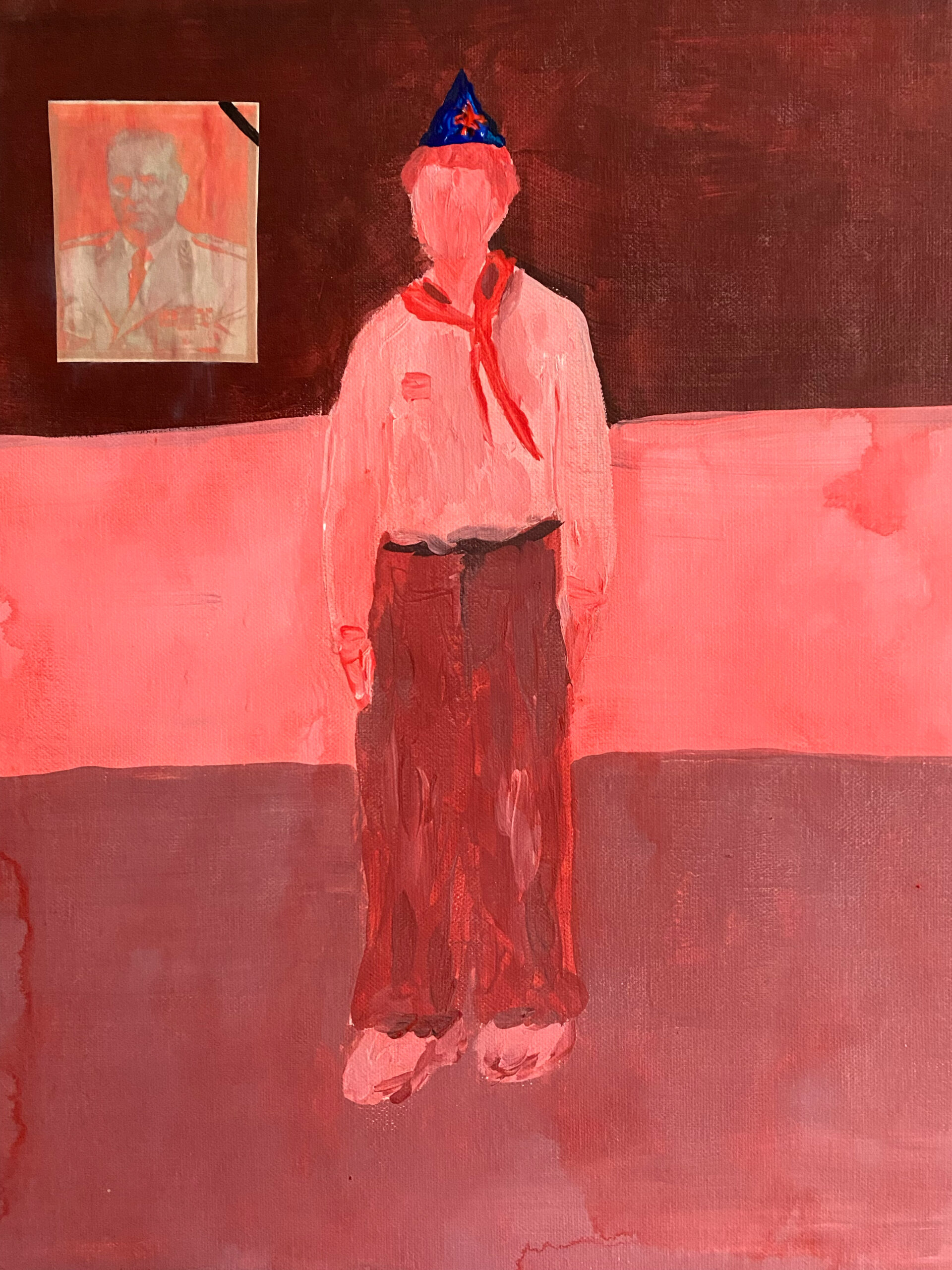 Pionier 2025 50 x 40cm Acryl auf Leinwand